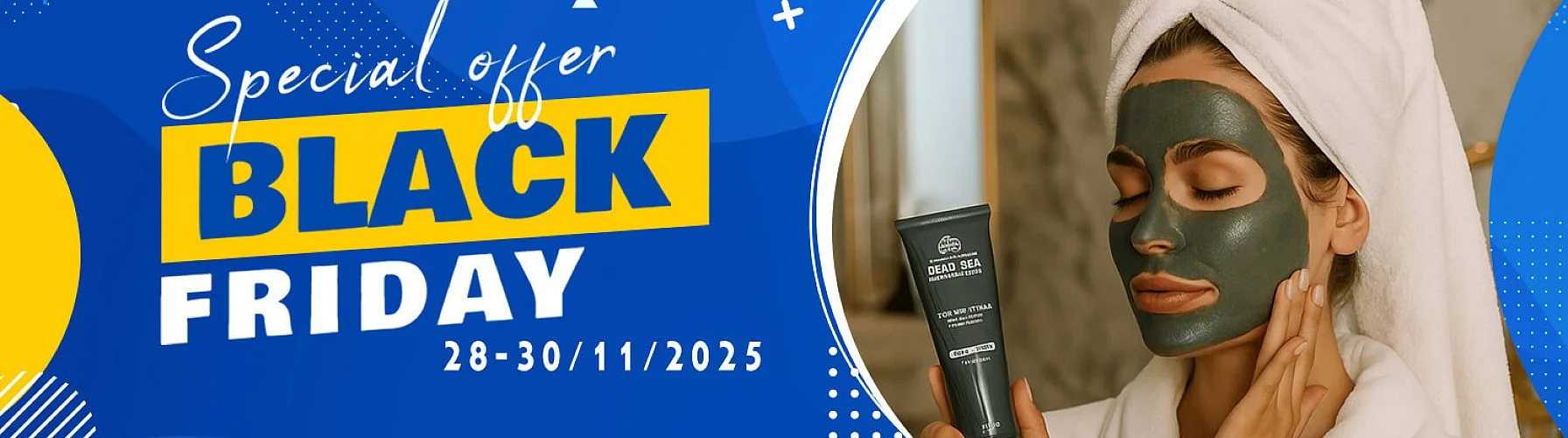 מבצעי ים המלח עשירים במינרלים לשיפור טבעי של עורך.