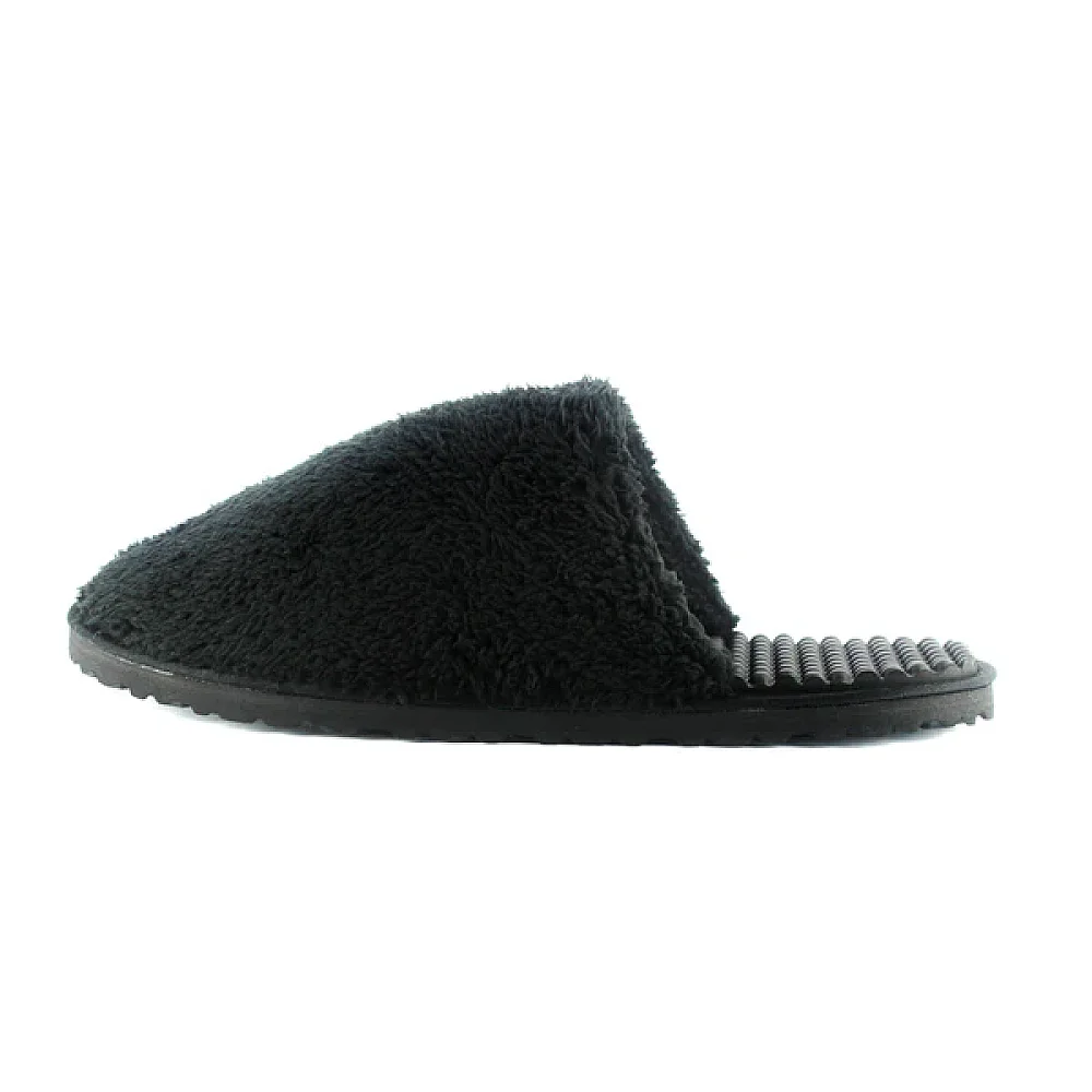 נעלי בית לחורף - שחור