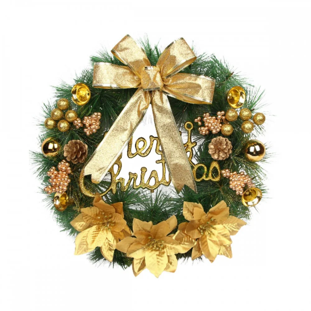 זר Merry Christmas צבעוני