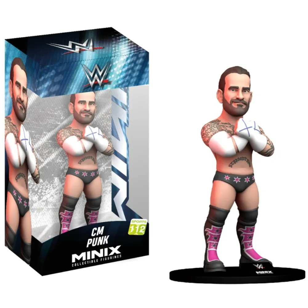 מיניקס - פסלון אספנות סי אם פאנק - WWE
