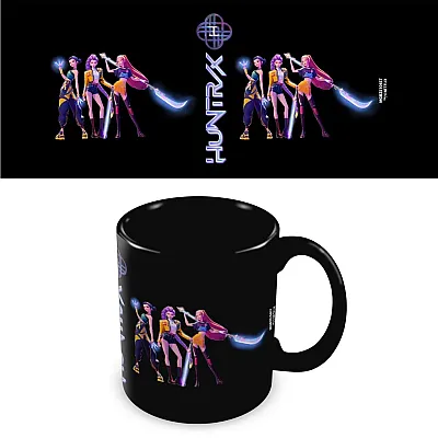 ספל שחור K-POP DEMON HUNTERS HUNTRIX