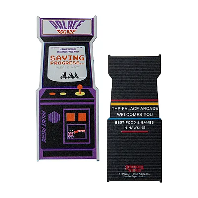 סימנייה מגנטית Stranger Things -Arcade