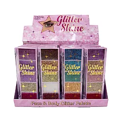 פלטת 5 צלליות נצנים Glitter Shine