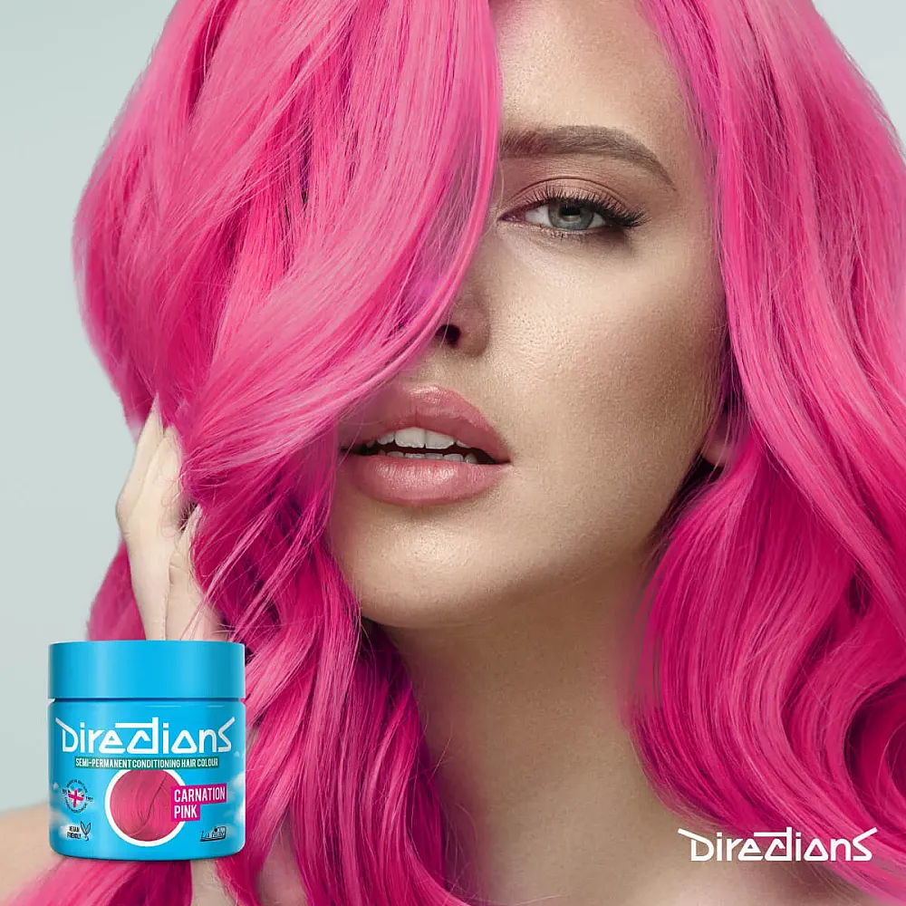 צבע שיער ורוד ציפורן Carnation Pink - La Riche Directions