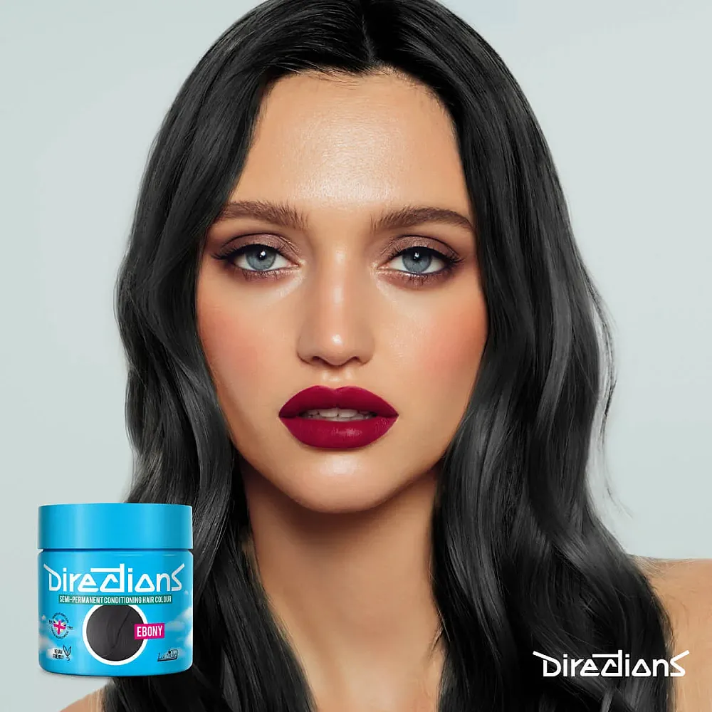 צבע שיער שחור Ebony - La Riche Directions