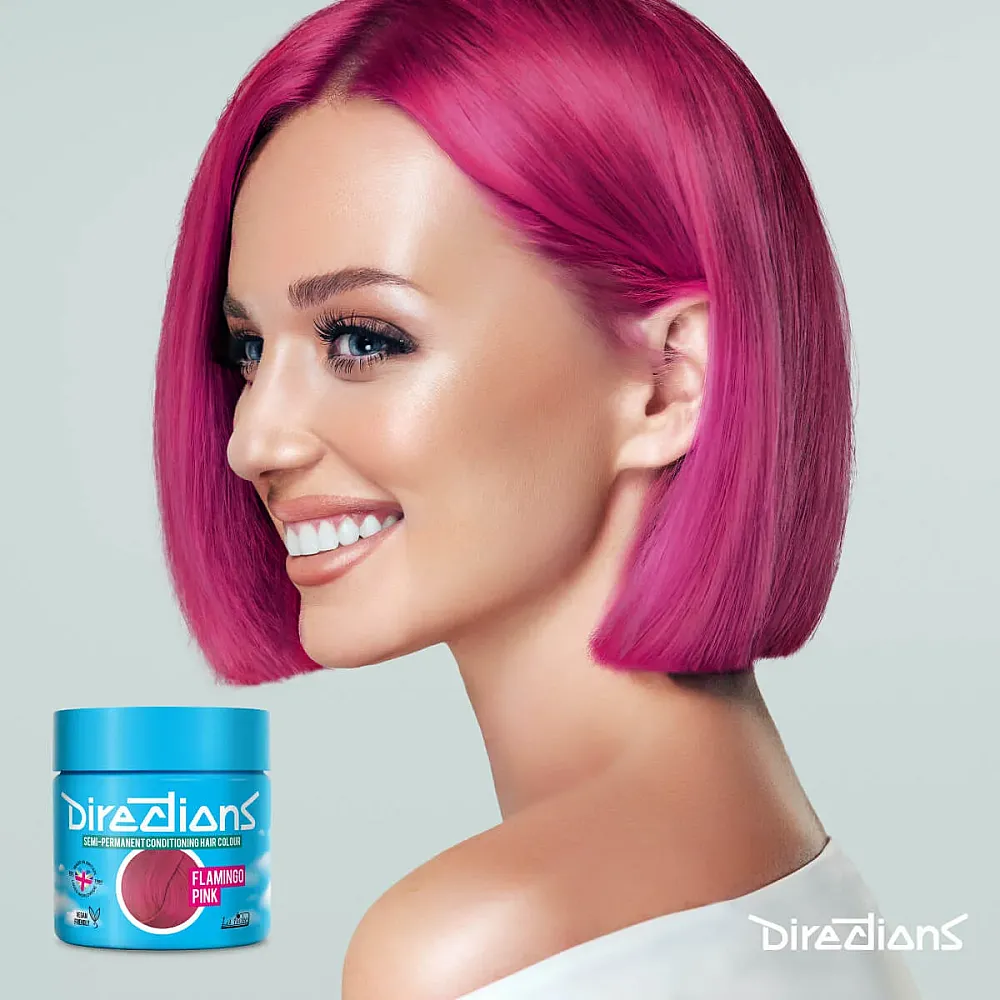 צבע שיער ורוד פלמינגו Flamingo Pink - La Riche Directions
