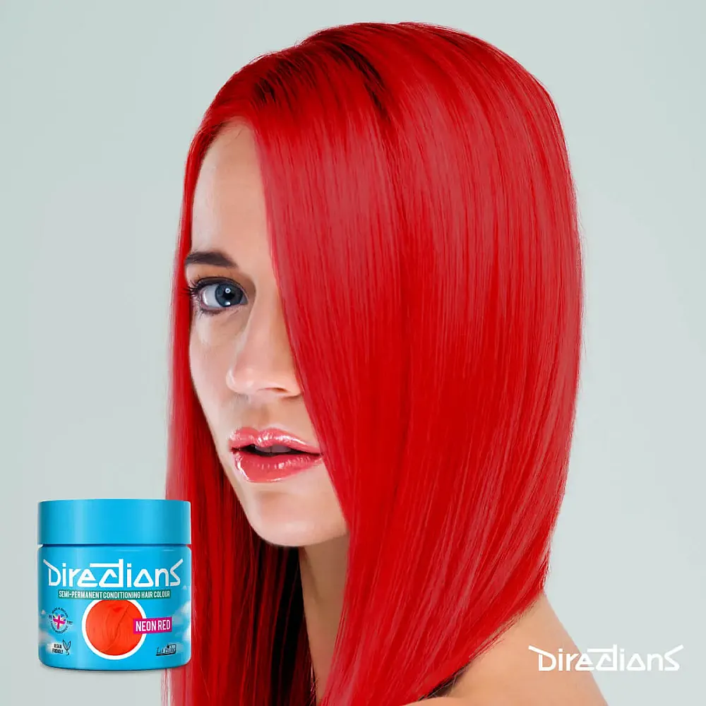 צבע שיער אדום נאון Neon Red - La Riche Directions