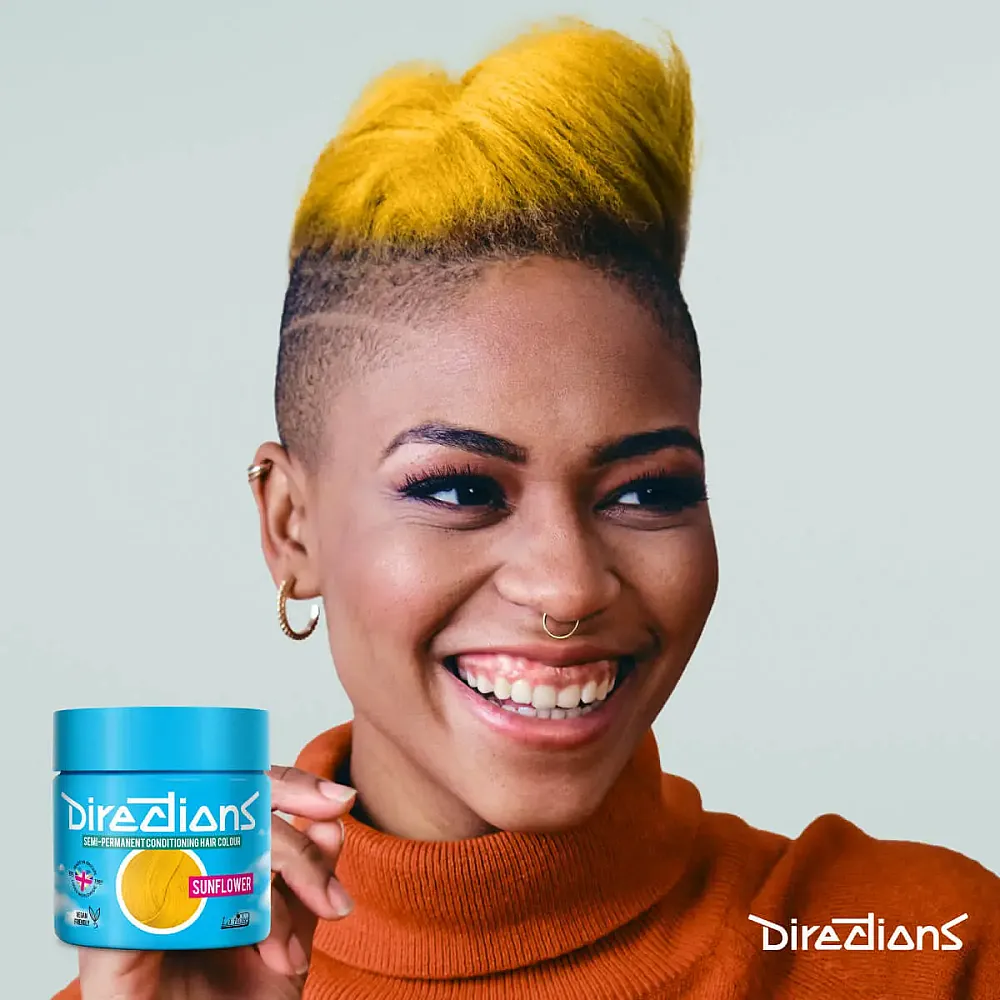 צבע שיער כתום חמנית Sunflower - La Riche Directions