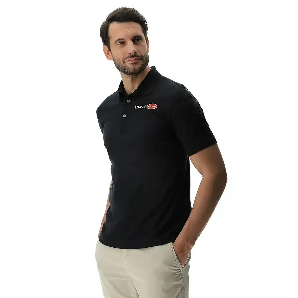 Bugatti Technical Short Sleeved Polo Shirt