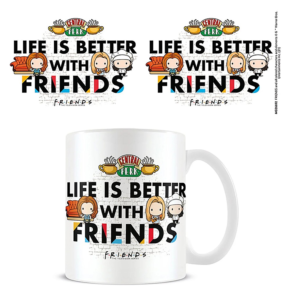 ספל חברים צ׳יבי - Life Is Better ספל חברים צ׳יבי - Life Is Better