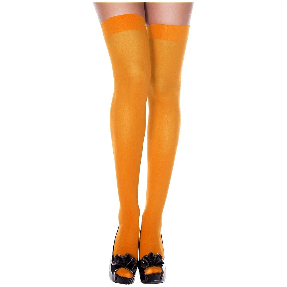 גרבי לייקרה כתומות גרבי לייקרה כתומות