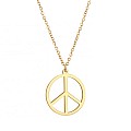 שרשרת Peace - זהב