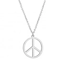 שרשרת Peace - כסף