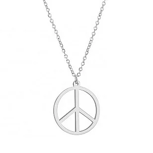 שרשרת Peace - כסף
