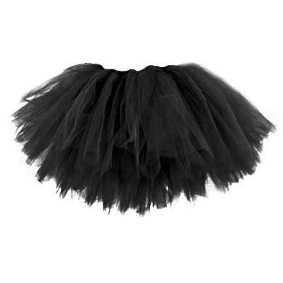 חצאית טוטו 7 שכבות - שחור