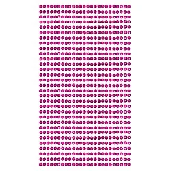 חבילת יהלומים להדבקה בצבע פוקסיה