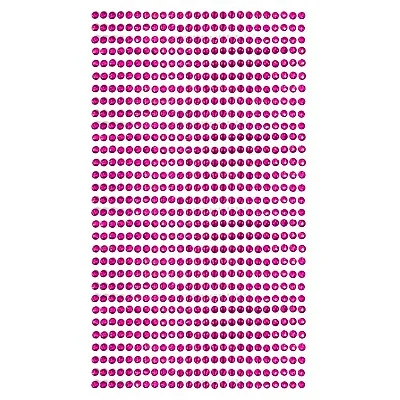 חבילת יהלומים להדבקה בצבע פוקסיה