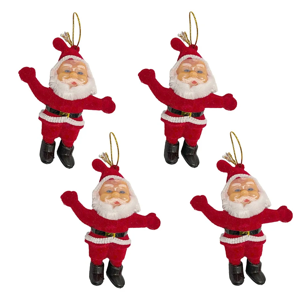 זוג בובות סנטה לעץ אשוח