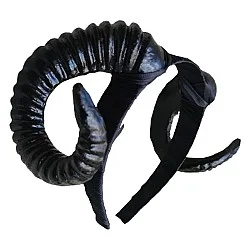 קשת קרניים 9 ס״מ - שחור
