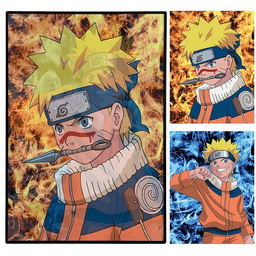 תמונת תלת מימד נארוטו - נארוטו רקע אש