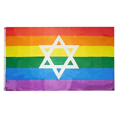 דגל גאווה ענק עם מגון דוד