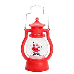 עששית כריסמס 14 ס״מ - סנטה שמח