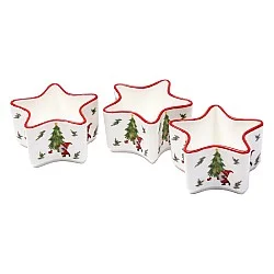 3 קעריות כוכב (9x9x3 ס"מ)