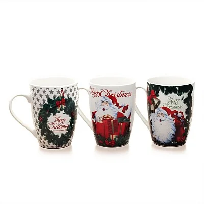 מג קרמיקה בעיצוב חג המולד 400ml