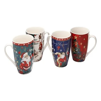 מאג קרמיקה 400 מ"ל בעיצוב חג המולד