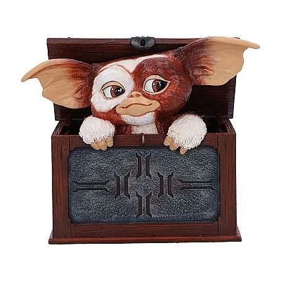 פסלון גיזמו בתוך תיבה