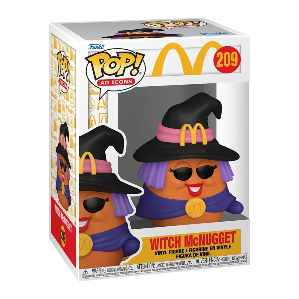בובת פופ מקדונלדס מקנאגט מכשפה