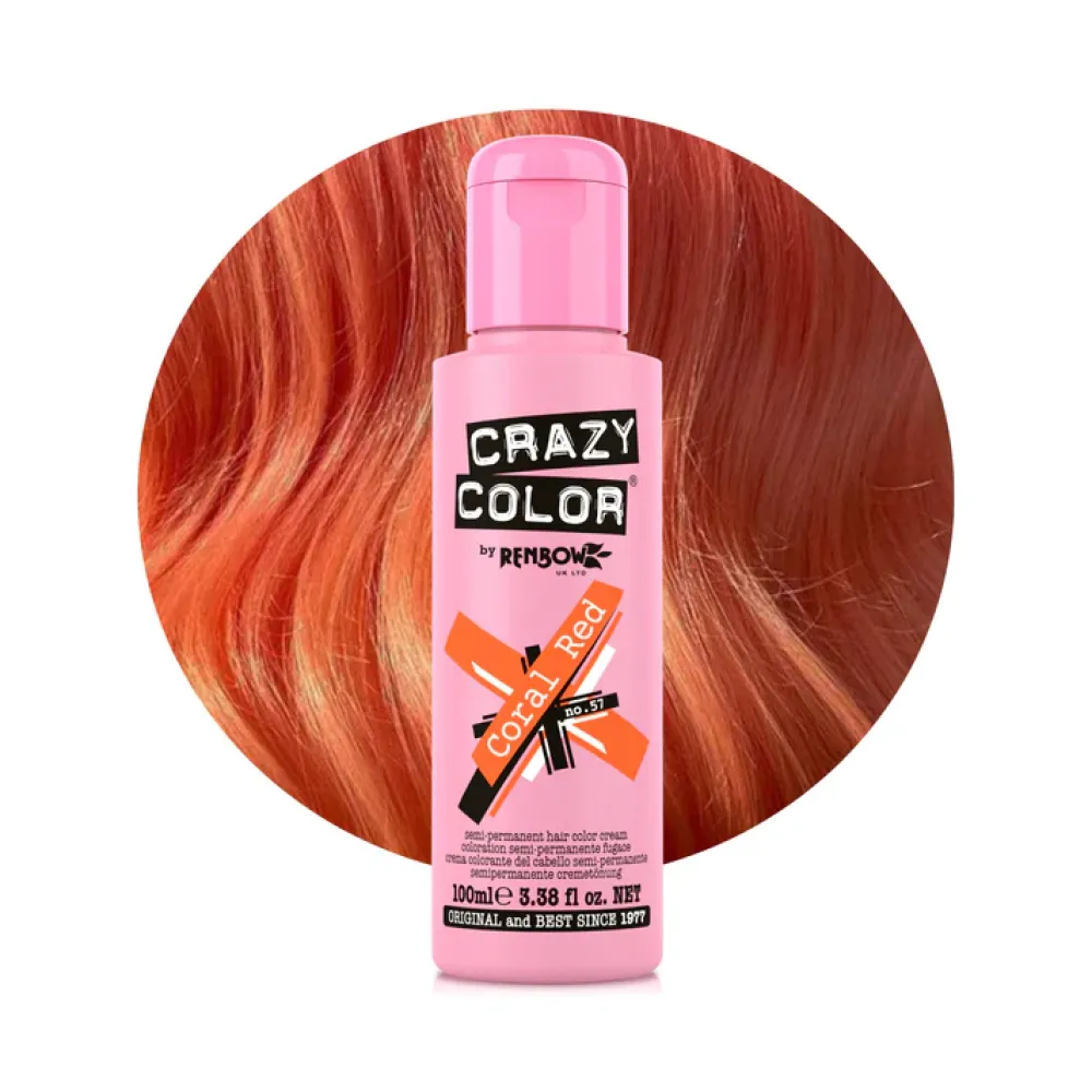 צבע שיער קורל רד Coral Red