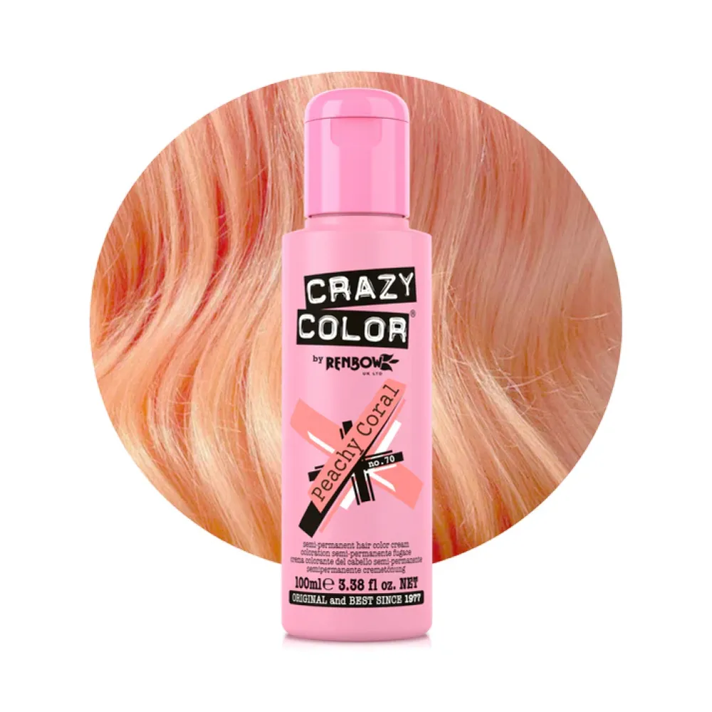 צבע שיער פיצ'י קורל Peachy Coral