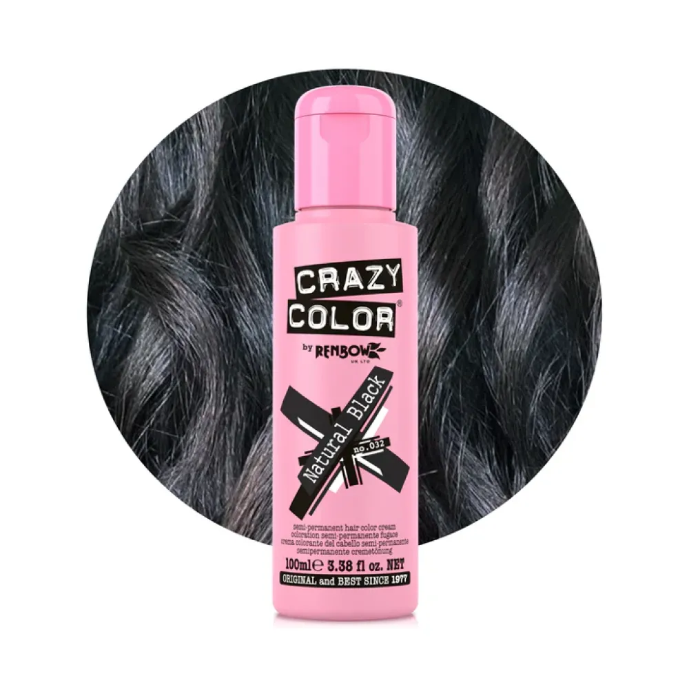 צבע שיער שחור טבעי Natural Black
