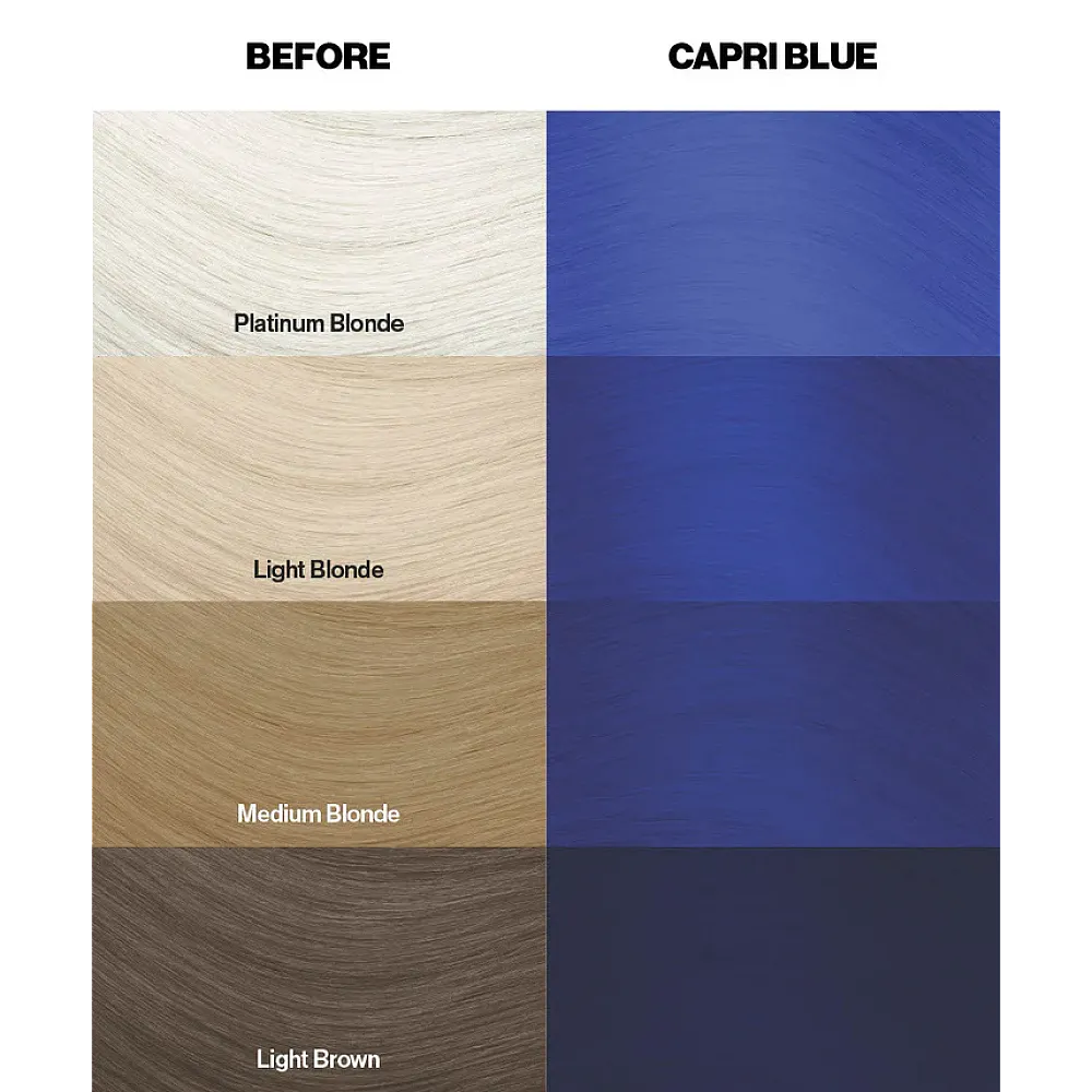 צבע שיער קאפרי בלו Capri Blue