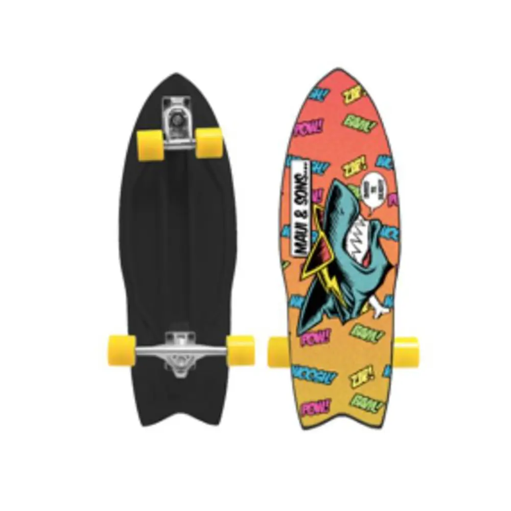 Caster Surf board Bone Head