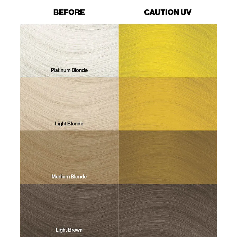 צבע שיער צהוב קושין Caution UV