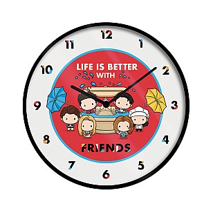 שעון קיר Life is better with FRIENDS