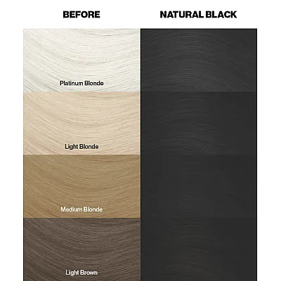 צבע שיער שחור טבעי Natural Black