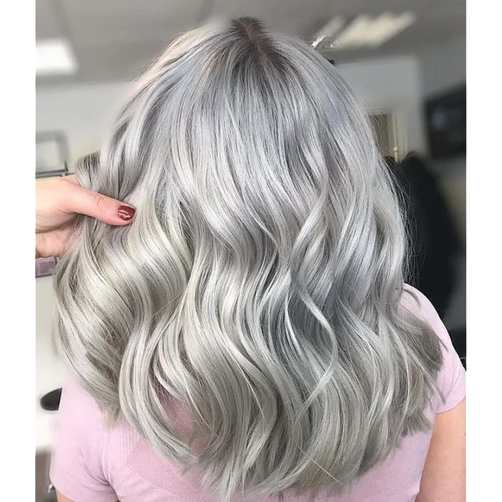  צבע שיער סילבר Silver