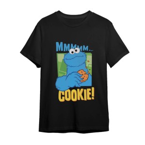 חולצת עוגיפלצת קוקי שחורה לילדים