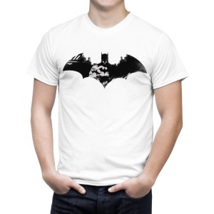 חולצת באטמן פרימיום לבנה