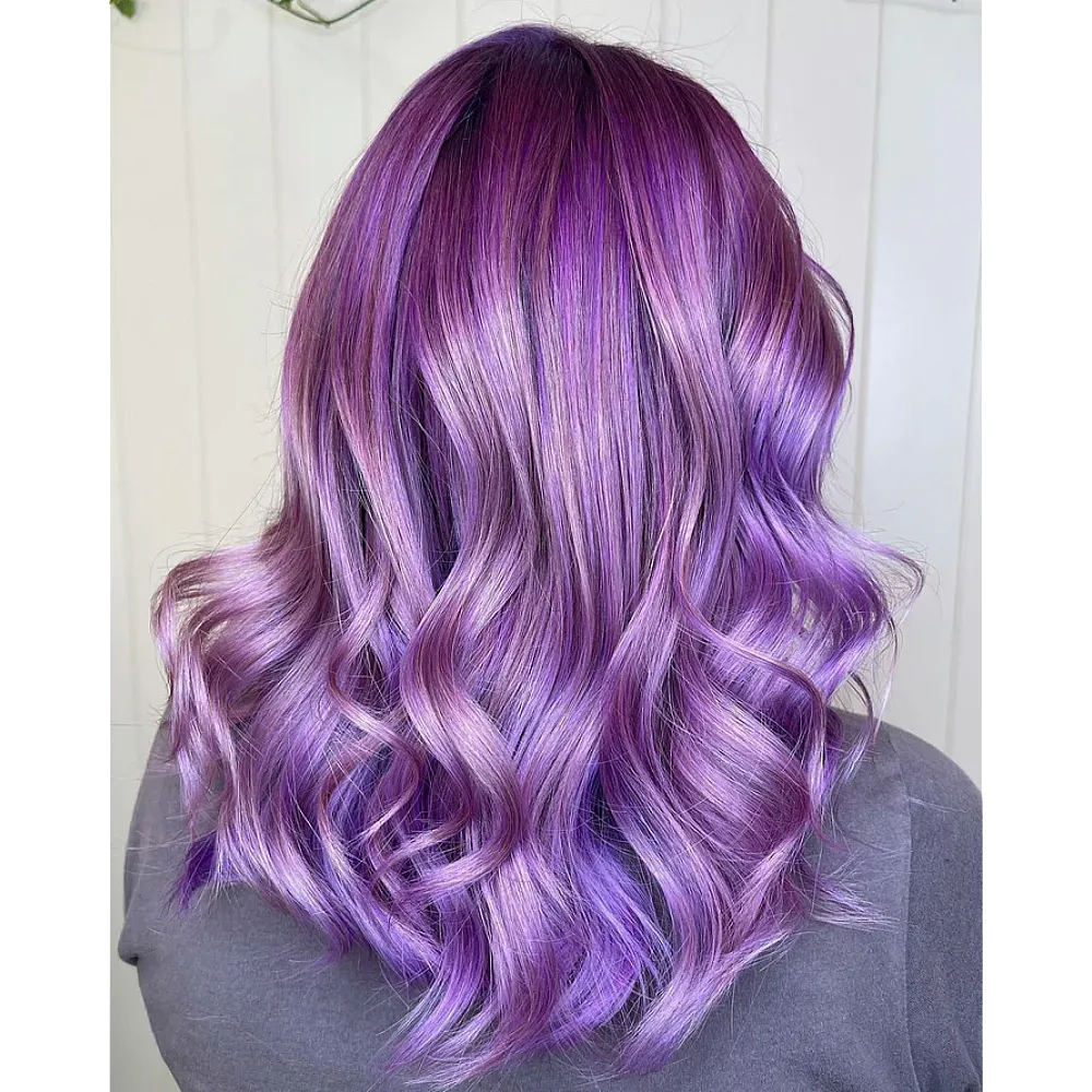 צבע שיער סגול הוט פרפל Hot Purple