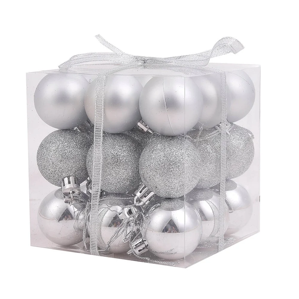 מארז 27 כדורים לקישוט העץ