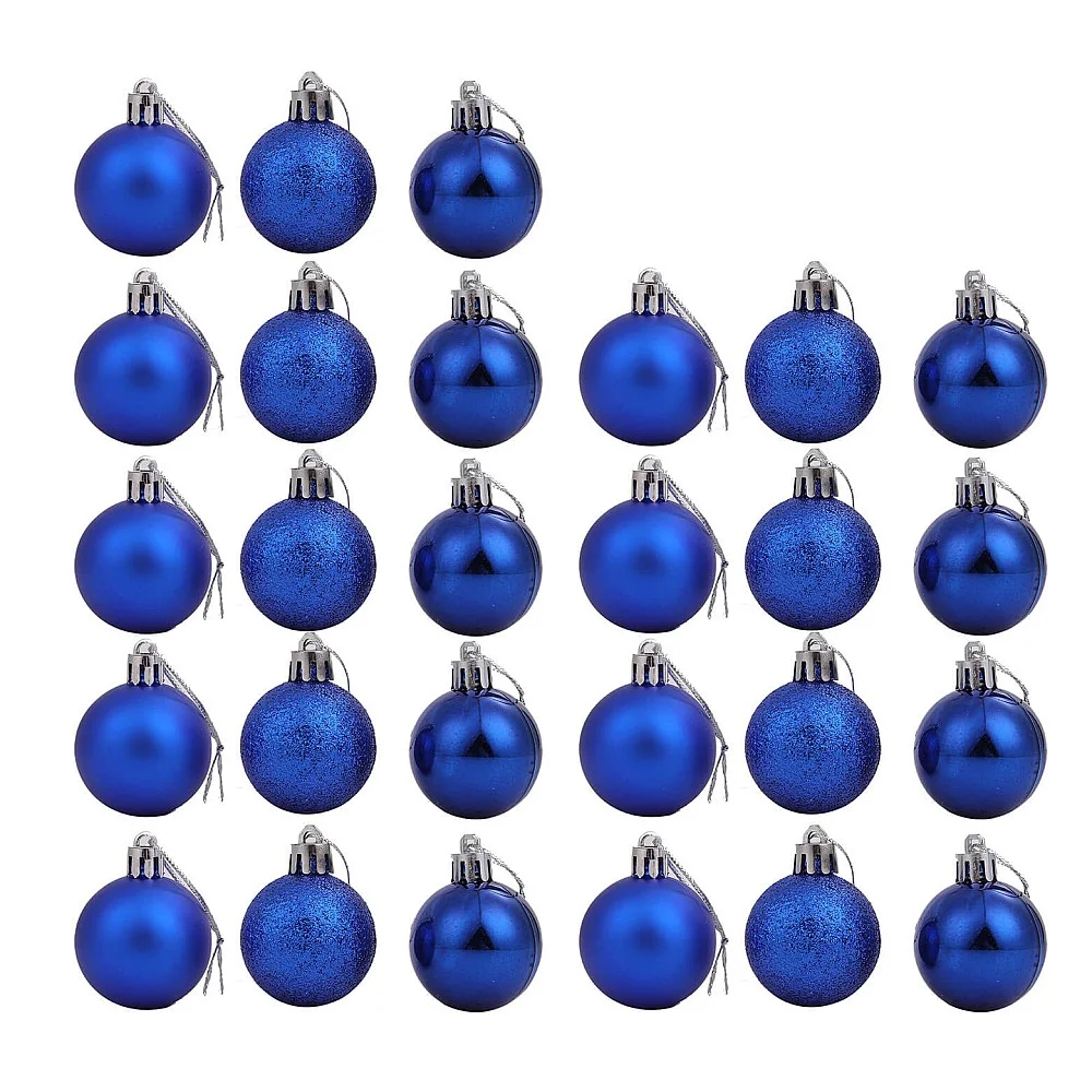 מארז 27 כדורים לקישוט העץ