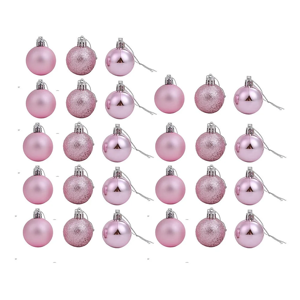 מארז 27 כדורים לקישוט העץ