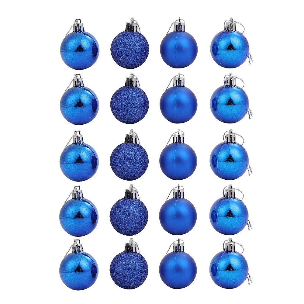 סט 20 כדורי כריסמס