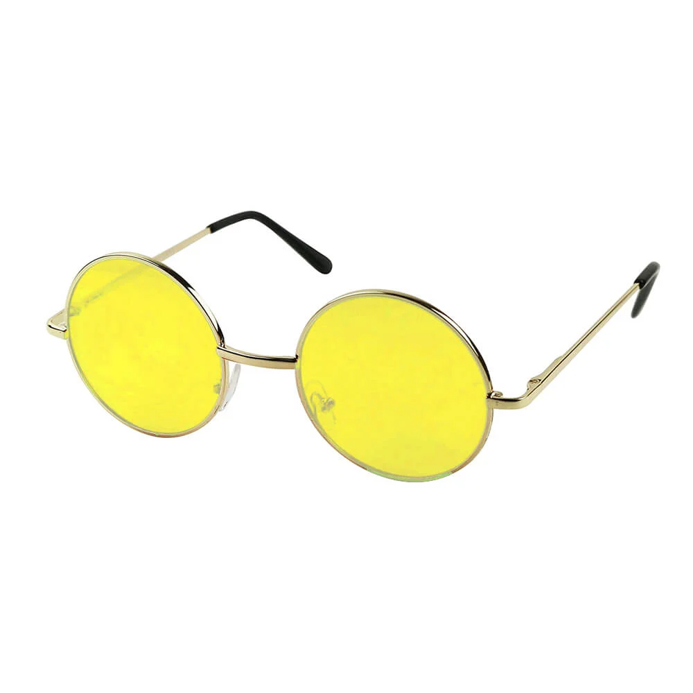 משקפי ג\'ון לנון מסגרת זהב