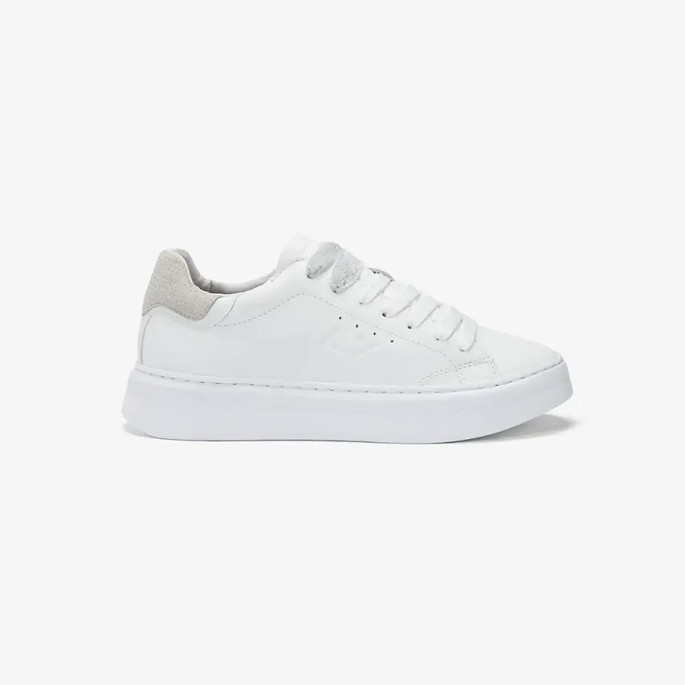 נעלי סניקרס לאישה SUN68 GRACE LEATHER WHITE
