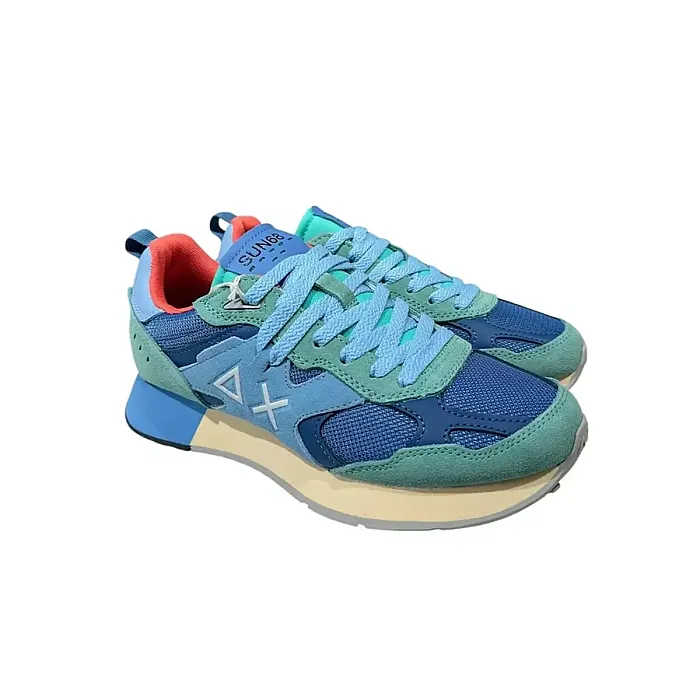 נעלי סניקרס לגבר SUN68 JAKI OUTDOOR AQUA
